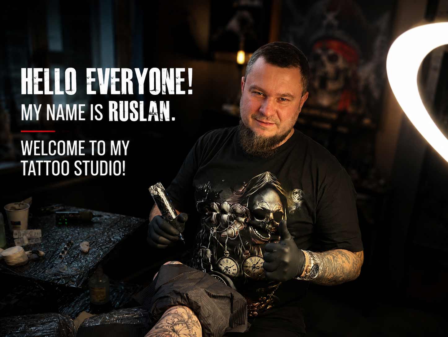 Ruslan Tattoo Artist Tampere